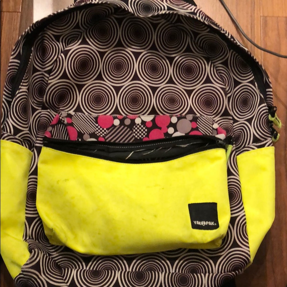 Neon backpack